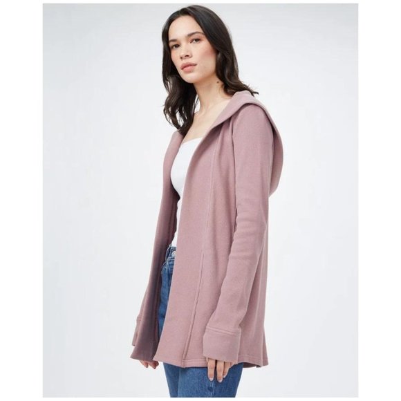 tentree Tops - Tentree TreeWaffle Ivy Cardigan Twilight Mauve - XL